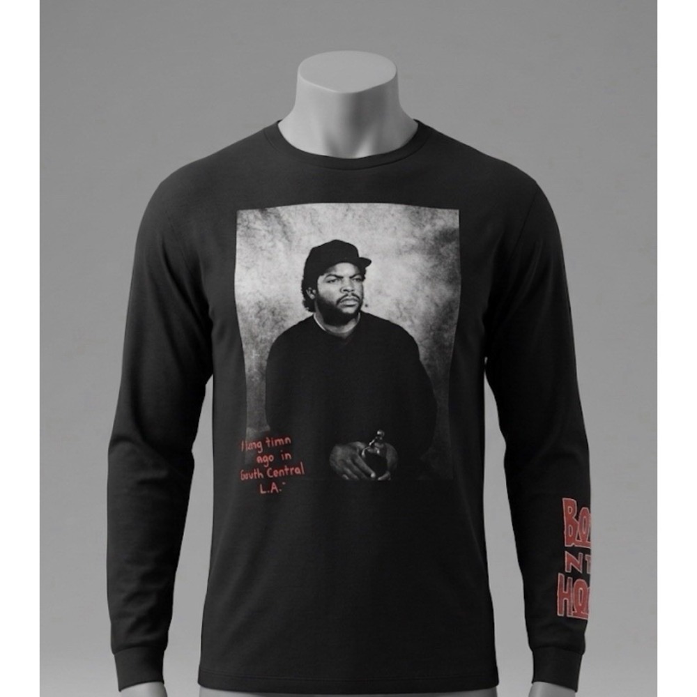 Boyz n the Hood Movie Merch Long Sleeve Tee L Ice Cube UNI Rare Find Graphic 1/1